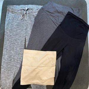 Maternity sweats/ leggings bundle